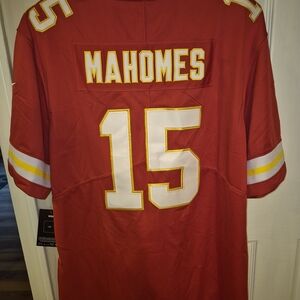 NFL Red and Gold Mahomes Jersey
